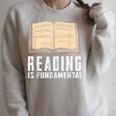 Reading Fundamental Books Lover Bookworm Reader Literature Raglan Sleeve Sweatshirt Heather Forest Reading Fundamental Books Lover Bookworm Reader Literature Raglan Sleeve Sweatshirt Heather Forest
