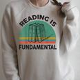 Reading Is Fundamental For Teacher Nerdy Book Lover Raglan Sleeve Sweatshirt Heather Forest Reading Is Fundamental For Teacher Nerdy Book Lover Raglan Sleeve Sweatshirt Heather Forest