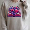 Reading Lover Librarian Book Lovers Flowers English Roses Raglan Sleeve Sweatshirt Heather Forest Reading Lover Librarian Book Lovers Flowers English Roses Raglan Sleeve Sweatshirt Heather Forest