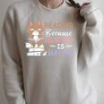Reading Because Murder Is Wrong Cat Book Lovers Reading Book For Men Women Raglan Sleeve Sweatshirt Heather Forest