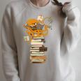 Reading Octopus Tea Coffee And Books Raglan Sleeve Sweatshirt Heather Forest Reading Octopus Tea Coffee And Books Raglan Sleeve Sweatshirt Heather Forest