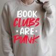 Reading Reader Bookworm Book Clubs Are Punk Raglan Sleeve Sweatshirt Heather Forest Reading Reader Bookworm Book Clubs Are Punk Raglan Sleeve Sweatshirt Heather Forest
