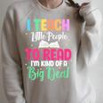 Reading Teacher Book Reader I Teach Little People To Read For Men Women Raglan Sleeve Sweatshirt Heather Forest Reading Teacher Book Reader I Teach Little People To Read For Men Women Raglan Sleeve Sweatshirt Heather Forest