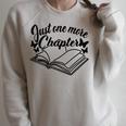 Reading Women Girls Just One More Chapter Book Lover Raglan Sleeve Sweatshirt Heather Forest Reading Women Girls Just One More Chapter Book Lover Raglan Sleeve Sweatshirt Heather Forest