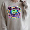 Reading Is Out Of This World Space Books Lover Kid Boy Raglan Sleeve Sweatshirt Heather Forest Reading Is Out Of This World Space Books Lover Kid Boy Raglan Sleeve Sweatshirt Heather Forest