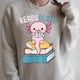 Reads Alotl Shirt Kids Readsolotl Read Axolotl Shirt Books Raglan Sleeve Sweatshirt Heather Forest Reads Alotl Shirt Kids Readsolotl Read Axolotl Shirt Books Raglan Sleeve Sweatshirt Heather Forest