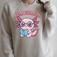 Readsolotl Axolotl Reading Book Bookworm Bookish Girls Kids Raglan Sleeve Sweatshirt Heather Forest Readsolotl Axolotl Reading Book Bookworm Bookish Girls Kids Raglan Sleeve Sweatshirt Heather Forest