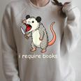 I Require Books Raglan Sleeve Sweatshirt Heather Forest