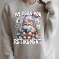 Retired Teacher Gnome Reading A Book Retirement Plan Raglan Sleeve Sweatshirt Heather Forest Retired Teacher Gnome Reading A Book Retirement Plan Raglan Sleeve Sweatshirt Heather Forest