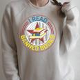 Retro American Flag I Read Banned Books Women Men Raglan Sleeve Sweatshirt Heather Forest Retro American Flag I Read Banned Books Women Men Raglan Sleeve Sweatshirt Heather Forest