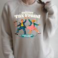 Retro Children's Book Learning Series How To Commit Tax Fraud Family Friendly Learning Raglan Sleeve Sweatshirt Heather Forest Retro Children's Book Learning Series How To Commit Tax Fraud Family Friendly Learning Raglan Sleeve Sweatshirt Heather Forest