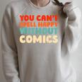 Retro Graphic Novels Superheroes Art Vintage Comic Books Raglan Sleeve Sweatshirt Heather Forest Retro Graphic Novels Superheroes Art Vintage Comic Books Raglan Sleeve Sweatshirt Heather Forest