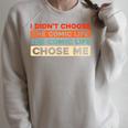 Retro Superheroes Art Graphic Novels Vintage Comic Books Raglan Sleeve Sweatshirt Heather Forest