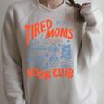 Retro Tired Moms Book Club Women Bookish Raglan Sleeve Sweatshirt Heather Forest Retro Tired Moms Book Club Women Bookish Raglan Sleeve Sweatshirt Heather Forest