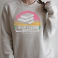 Retro Vintage Banned Books Shirt I Read Banned Books Raglan Sleeve Sweatshirt Heather Forest