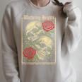 Retro Wuthering Heights Gothic Book Lover Classic Literature Raglan Sleeve Sweatshirt Heather Forest