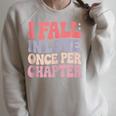 Romance Book Spicy Books Lovers Gear Morally Grey Raglan Sleeve Sweatshirt Heather Forest