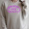 Romantasy Book Reader Aesthetic With Fantasy Feels Raglan Sleeve Sweatshirt Heather Forest