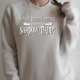 Romantasy Fantasy Romance Book Prince Charming Shadow Daddy Raglan Sleeve Sweatshirt Heather Forest