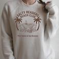 Salty Readers Beach Club Books Plot Twists & Sea Breezes Premium Tri-Blend Raglan Sleeve Sweatshirt Heather Forest Salty Readers Beach Club Books Plot Twists & Sea Breezes Premium Tri-Blend Raglan Sleeve Sweatshirt Heather Forest