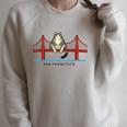 San Franciscos Cat Golden Gates Bridge Cat Reading Books Raglan Sleeve Sweatshirt Heather Forest San Franciscos Cat Golden Gates Bridge Cat Reading Books Raglan Sleeve Sweatshirt Heather Forest