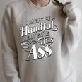 Sassy Bookish Brat Spicy Book Lover Kinky Romance Reader Boo Raglan Sleeve Sweatshirt Heather Forest