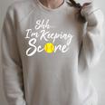 Scorekeeper Softball Team Score Book Keeper Shirt Premium Tri-Blend Raglan Sleeve Sweatshirt Heather Forest