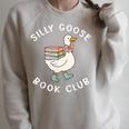 Silly Goose Book Club Bookish Reader Bookworm Reading Raglan Sleeve Sweatshirt Heather Forest Silly Goose Book Club Bookish Reader Bookworm Reading Raglan Sleeve Sweatshirt Heather Forest