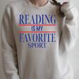 Simple Sarcastic Reading Is My Favorite Sport Book Lover Raglan Sleeve Sweatshirt Heather Forest Simple Sarcastic Reading Is My Favorite Sport Book Lover Raglan Sleeve Sweatshirt Heather Forest