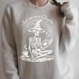 Skeleton Reading Book Club Just One More Chapter Crew Raglan Sleeve Sweatshirt Heather Forest