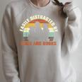 Slightly Distracted From Dogs And Books Retro Vintage Raglan Sleeve Sweatshirt Heather Forest