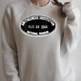Smithsonian Institution Library 1944 Book Stamp Raglan Sleeve Sweatshirt Heather Forest
