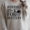 Smut Reader Reading Gift For Book Nerds Bookworms Raglan Sleeve Sweatshirt Heather Forest