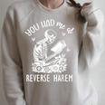 Smutty Dark Romance You Had Me At Reverse Harem Spicy Books Raglan Sleeve Sweatshirt Heather Forest Smutty Dark Romance You Had Me At Reverse Harem Spicy Books Raglan Sleeve Sweatshirt Heather Forest
