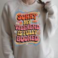 Sorry My Weekend Is Fully Booked Book Lovers Present Raglan Sleeve Sweatshirt Heather Forest Sorry My Weekend Is Fully Booked Book Lovers Present Raglan Sleeve Sweatshirt Heather Forest