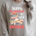 Sorry My Weekend Is Fully Booked Reading Bookworm Book Raglan Sleeve Sweatshirt Heather Forest Sorry My Weekend Is Fully Booked Reading Bookworm Book Raglan Sleeve Sweatshirt Heather Forest
