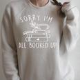 Sorry I'm All Booked Up Library Reading Lover Book Lover Premium Tri-Blend Raglan Sleeve Sweatshirt Heather Forest Sorry I'm All Booked Up Library Reading Lover Book Lover Premium Tri-Blend Raglan Sleeve Sweatshirt Heather Forest