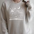 Space Books Bookworm Astronomy Science Galaxy Planet Raglan Sleeve Sweatshirt Heather Forest