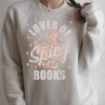 Spicy Bookish Merch Dark Romance Book Spicy Books No Trigger Raglan Sleeve Sweatshirt Heather Forest Spicy Bookish Merch Dark Romance Book Spicy Books No Trigger Raglan Sleeve Sweatshirt Heather Forest