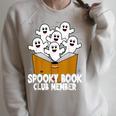 Spooky Book Club Member Halloween Bookish Ghost Lover Raglan Sleeve Sweatshirt Heather Forest Spooky Book Club Member Halloween Bookish Ghost Lover Raglan Sleeve Sweatshirt Heather Forest