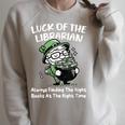 St Patricks Librarian Book Lover Library Worker School Raglan Sleeve Sweatshirt Heather Forest St Patricks Librarian Book Lover Library Worker School Raglan Sleeve Sweatshirt Heather Forest