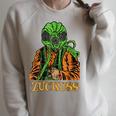 Star Wars Alien Bounty Hunter Zuckuss Comic Book Raglan Sleeve Sweatshirt Heather Forest Star Wars Alien Bounty Hunter Zuckuss Comic Book Raglan Sleeve Sweatshirt Heather Forest