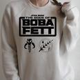 Star Wars The Book Of Boba Fett Armor Symbols V-2 Raglan Sleeve Sweatshirt Heather Forest