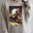 Star Wars The Book Of Boba Fett Combat Pose Portrait Raglan Sleeve Sweatshirt Heather Forest Star Wars The Book Of Boba Fett Combat Pose Portrait Raglan Sleeve Sweatshirt Heather Forest