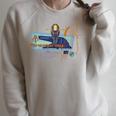 Star Wars The Book Of Boba Fett Firespray Schematic Raglan Sleeve Sweatshirt Heather Forest