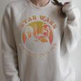 Star Wars The Book Of Boba Fett Galactic Outlaws Vintage Raglan Sleeve Sweatshirt Heather Forest