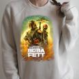 Star Wars The Book Of Boba Fett Group Shot Desert Poster Raglan Sleeve Sweatshirt Heather Forest Star Wars The Book Of Boba Fett Group Shot Desert Poster Raglan Sleeve Sweatshirt Heather Forest