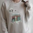 Star Wars The Book Of Boba Fett Helmet Schematic V-1 Raglan Sleeve Sweatshirt Heather Forest Star Wars The Book Of Boba Fett Helmet Schematic V-1 Raglan Sleeve Sweatshirt Heather Forest