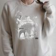 Star Wars The Book Of Boba Fett Helmet Schematic V-4 Raglan Sleeve Sweatshirt Heather Forest