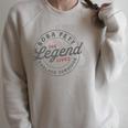Star Wars The Book Of Boba Fett The Legend Lives Logo Raglan Sleeve Sweatshirt Heather Forest Star Wars The Book Of Boba Fett The Legend Lives Logo Raglan Sleeve Sweatshirt Heather Forest